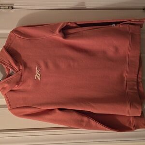 REEBOK BRAND WOMEN'S PINK PULLOVER HOODIE SIZE SMALL